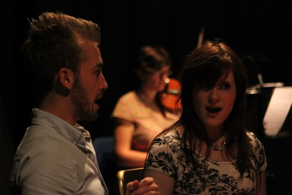 Adam Bowler & Hannah Louise Bates in Indigestion.